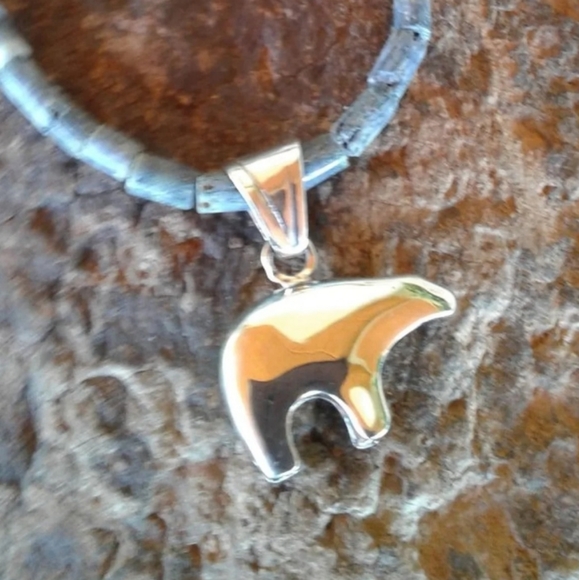 Jewelry Sterling Silver Vintage Blue Sponge Coral Necklace Poshmark